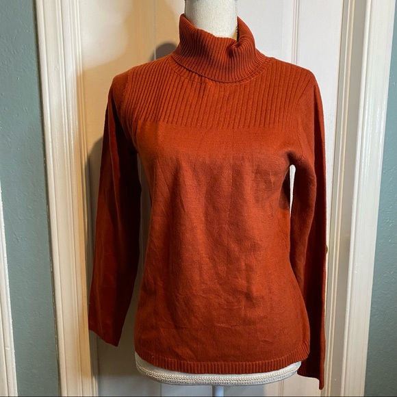 Passport Sweaters - Passports women's cowl orange sweater M